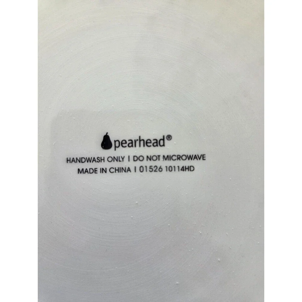 Pearhead Ceramic Dog Bowl Extra Large 8 Cup - Puppy Faces Pattern, XL 64 oz